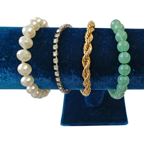 Bracelet lot gold tone - lot,