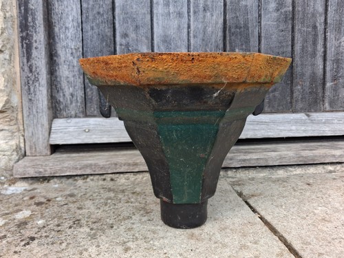 Vintage cast iron - drain, rain