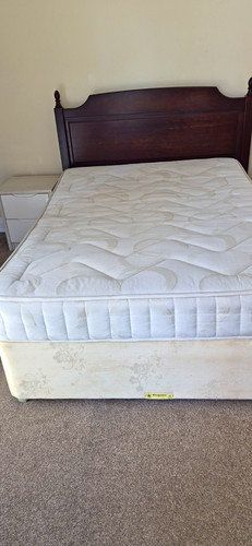 Double divan bed - divan,