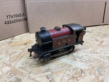 Hornby O Gauge Steam Locomotive 0-4-0 Clockwork LMS Red N.2270 SPARES REPAIRS