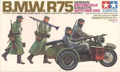 German bmw r75 motorcycle - german,