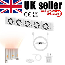 Radiator Fan Smart 2 Modes Radiator Booster Fan Boosting Heat Save Energy