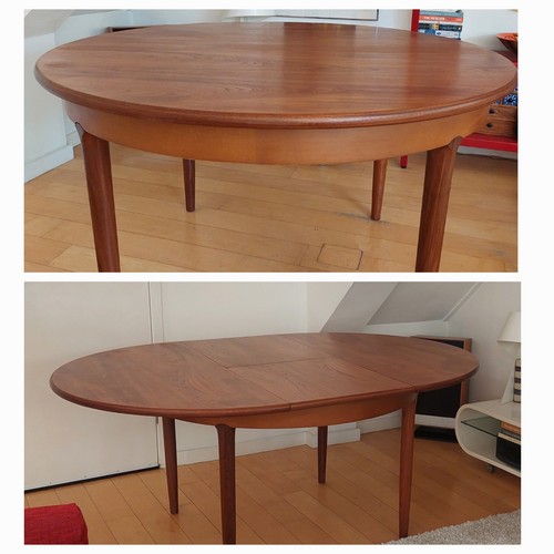 Mid century plan round - mid-century,