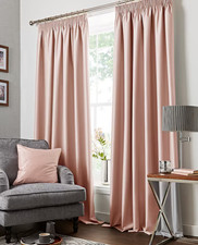 casa Velvet Pencil Pleat Blush
