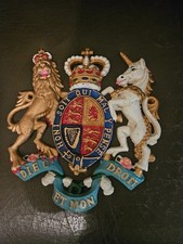 Royal Coat of Arms Cast Iron
