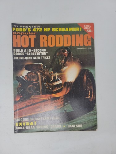 Popular hot rodding - rodding, september