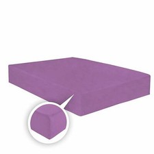 Thermal Flannelette Fitted Sheets 100%Brushed Soft Cotton 25cm Deep Fitted Sheet