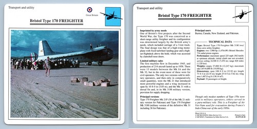 Bristol type 170 freighter - bristol,