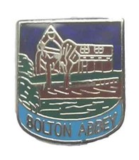 Bolton Abbey UK Quality Enamel Lapel Pin Badge