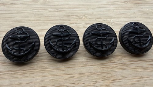 Set vintage black plastic - 4,