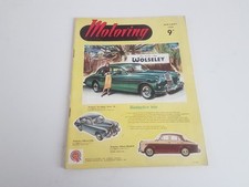 Vintage motoring car magazine