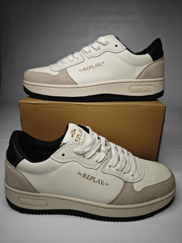 Replay leather trainers - , cream
