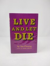 Live and Let Die, Ian Fleming, 1st Edition Reprint, 1964, Jonathan Cape