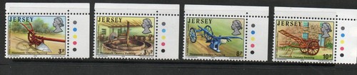 Postage stamps jersey farming - postage,