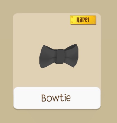 Rare black bowtie - rare,