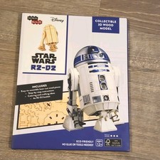 Star Wars R2D2 3D Wood Model