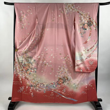 Vintage Japanese Silk Furisode