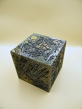 Transformers AllSpark cube - plastic 3D printed replica - finished - painted