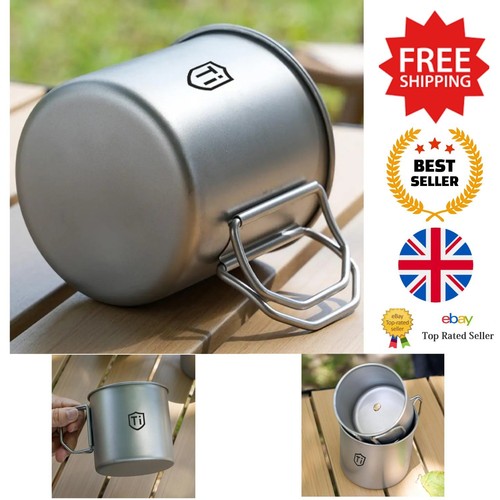 Titanium coffee cup - titanium,
