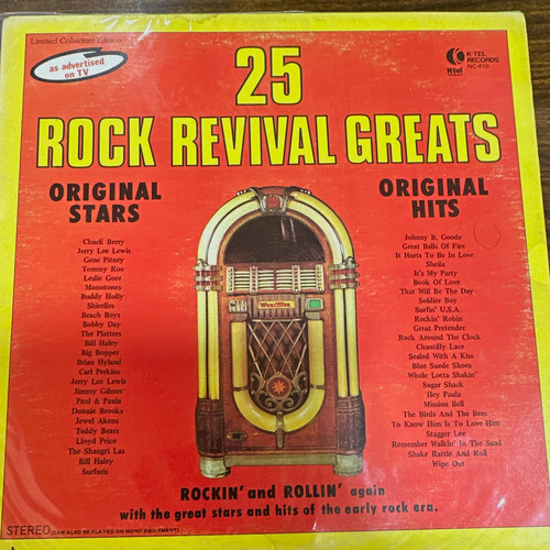 Tel records rock - records, revival