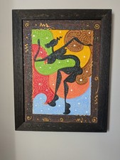 Vibrant African Silhouette