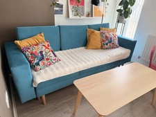Nordic style sofa - bed, with