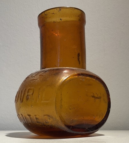 Vintage bovril bottle - vintage,