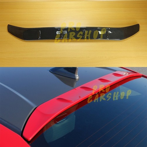Rear roof spoiler - rear,