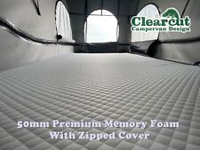 Campervan Pop Top Roof Mattress  Memory  VW T5 T6 Elevating Roof Bed Topper