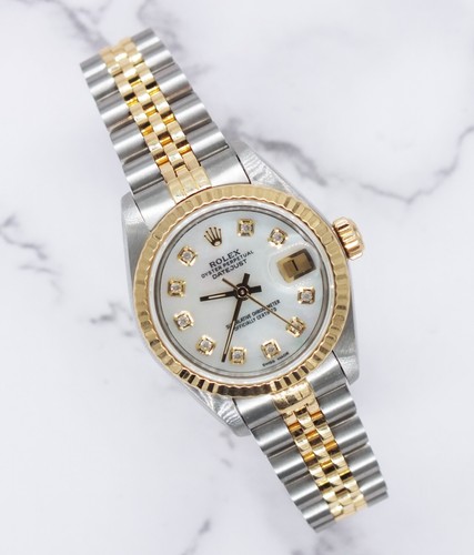 Ladies rolex datejust with - datejust,