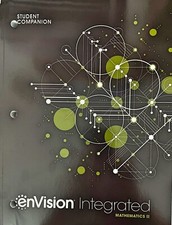 Envision AGA Integrated Mathematics 2 Student Companion Workbook 2019