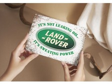 Landrover Metal Plaque |
