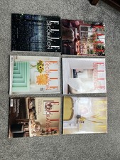 6x Elle Decoration Magazines