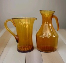 Vintage Glass Water Jugs