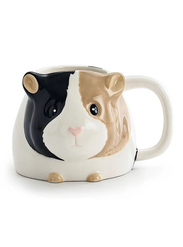 Guinea pig mug head - guinea,