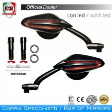 Mirrors 7356 7357 Approved + Adapters For BMW 1200 R Nine T 2013-2020