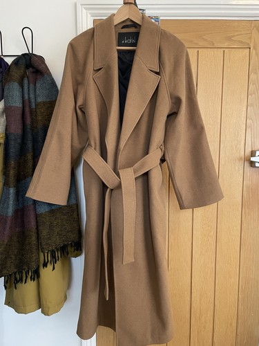 Camel coat women - camel,