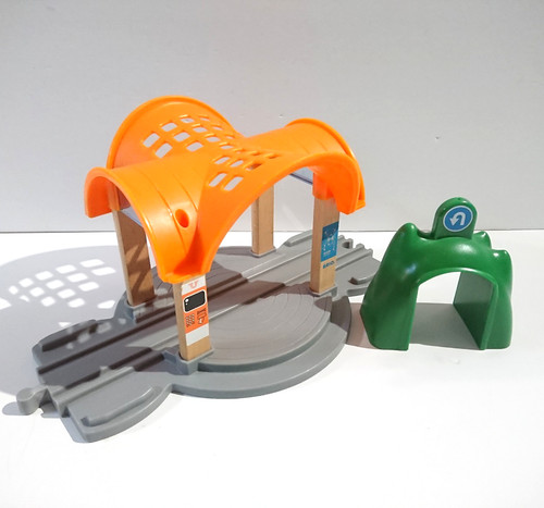 Wooden railway train brio - train,