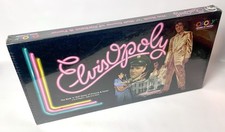 🎁1995 Elvisopoly MONOPOLY Elvis Presley Edition Rock 'N' Roll Board Game SEALED