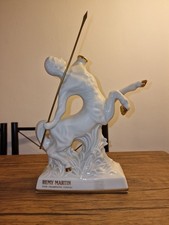 Remy Martin Centaure (Limoges)White And Gold Decanter,Please Read! Free Delivery