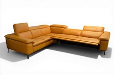 Orange corner sofa - orange,