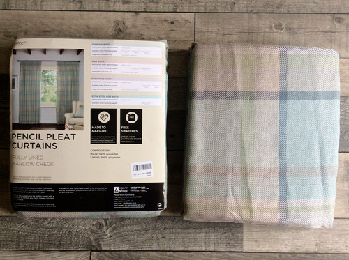 Next teal marlow check - teal, fully