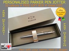 Personalised Engraved Parker