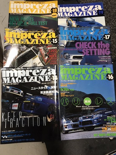 Rare jdm impreza magazine - rare,