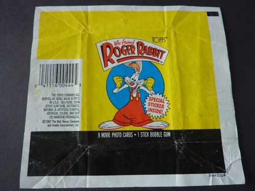 Topps who framed roger - who,