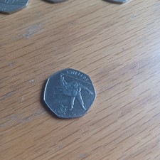 2011 Olympic Judo 50p Coin Circulated Condition