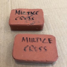 Lot of 2 Maltese Cross Rubber