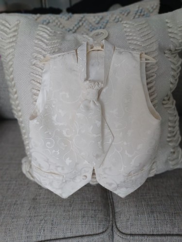 Wedding waistcoat and cravat - waistcoat,