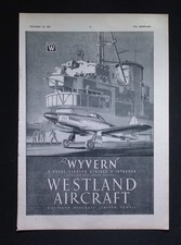 Original 1947 Advert Westland