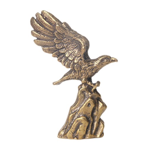 Brass eagle sculpture - eagle, figurine